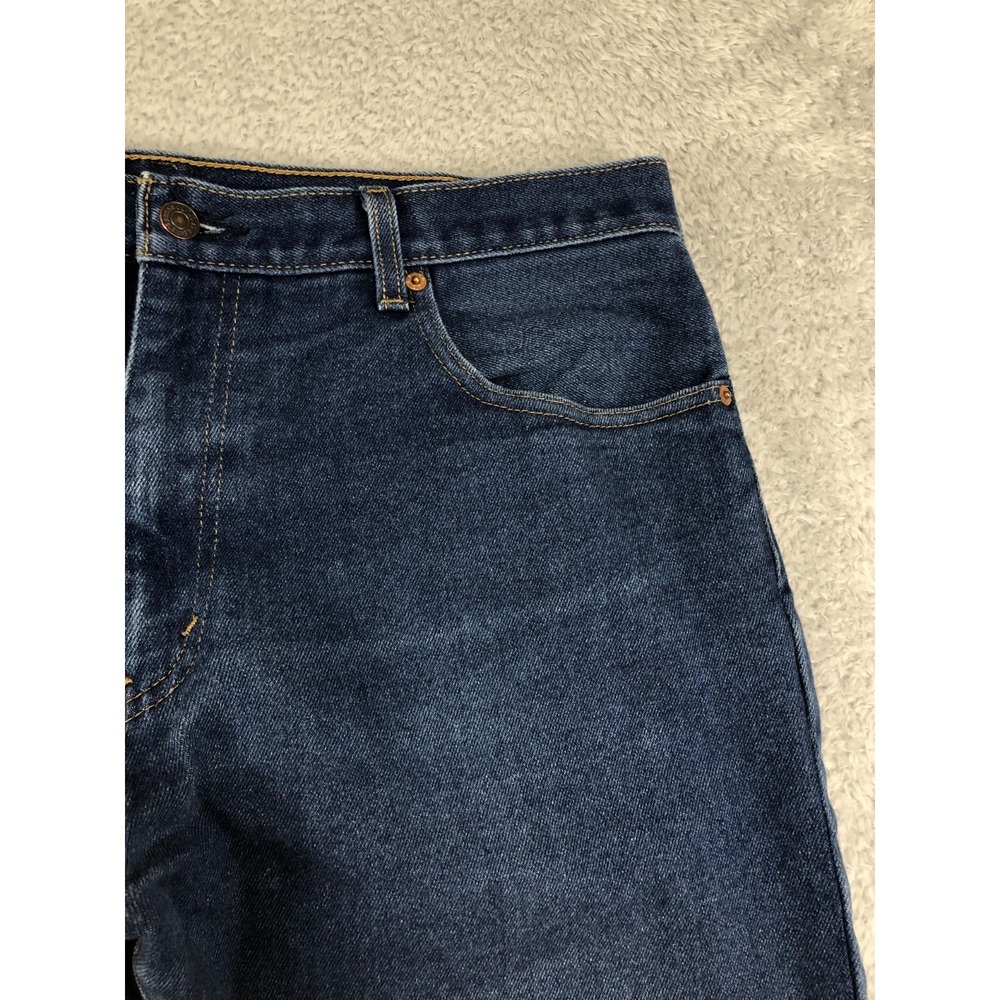 Levi's 517 Jeans Mens 37x28 (Tag 38x29) Blue Bootcut Denim High Rise - Picture 4 of 16